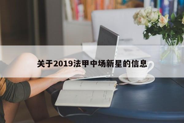 关于2019法甲中场新星的信息